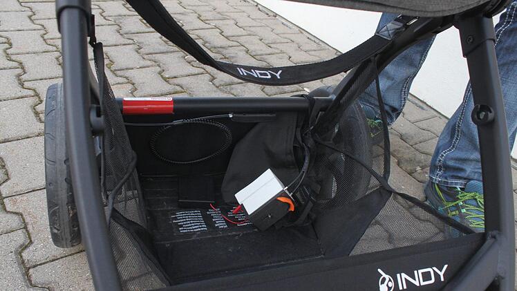 Die komplette Technik ist in einem kleinen K&auml;stchen verbaut.Foto: Stefanie Gleixner