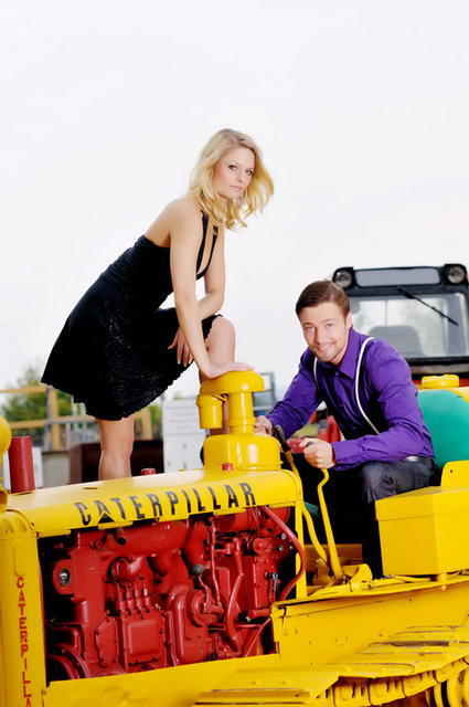 Fotoshooting: Juliane und Anton