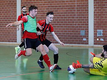 Vorturnier, Lotto Bayern Hallencup in Unterpleichfeld, SV Altfeld vs. SV 1929/49 Kleinochsenfurt