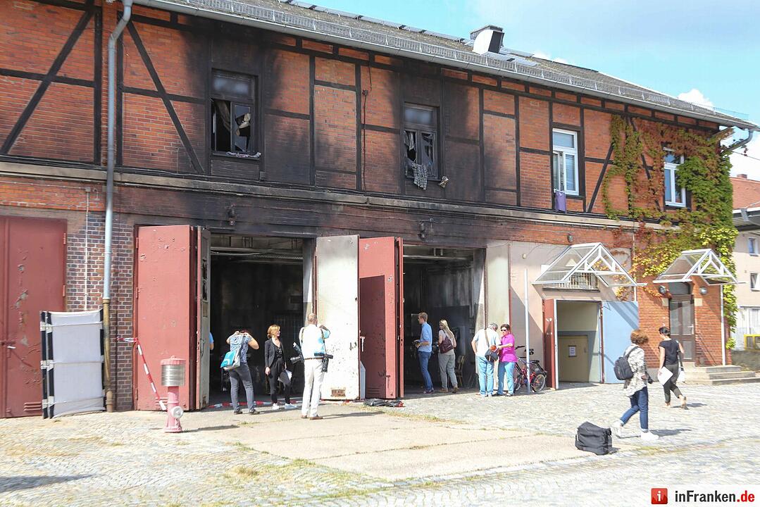Eindrücke vom Set des Franken-Tatorts