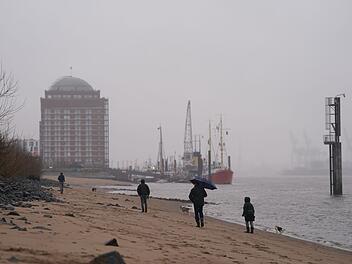 Regen in Hamburg