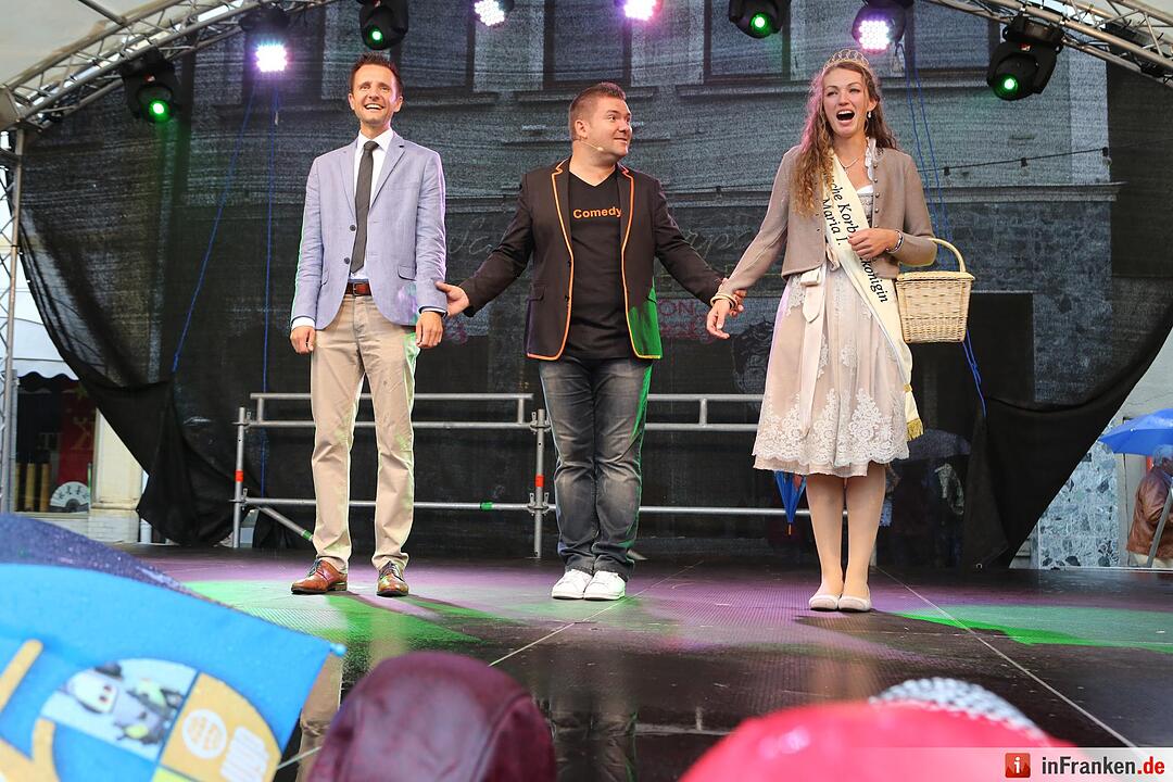 Korbmarkt Lichtenfels 2016 am Samstag