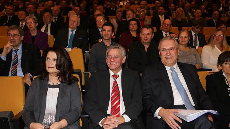 Bei der Verabschiedung von Landrat Oswald Marr. Foto: Barbara Herbst