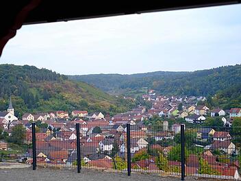 Blick auf Ramsthal vom Terroir f, einem besondere Aussichtspunkt in Ramsthal.Gerd Schaar
