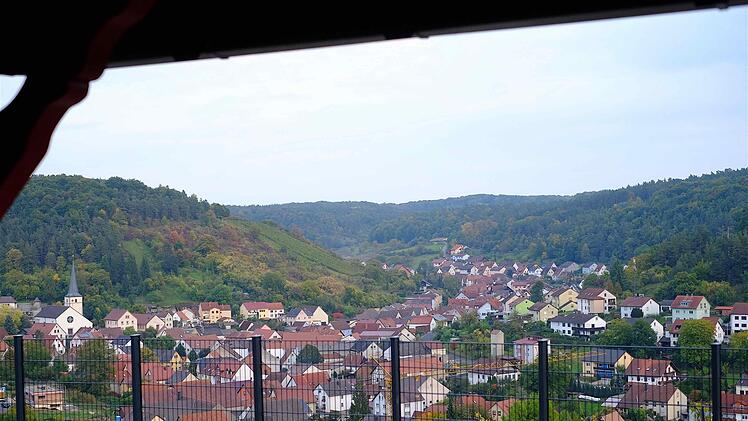 Blick auf Ramsthal vom Terroir f, einem besondere Aussichtspunkt in Ramsthal.Gerd Schaar