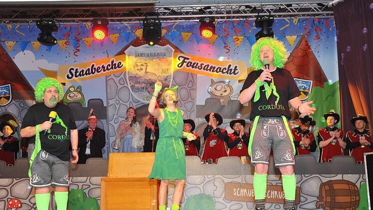 Beim Büttenabend in Steinberg. Foto: Heike Schülein