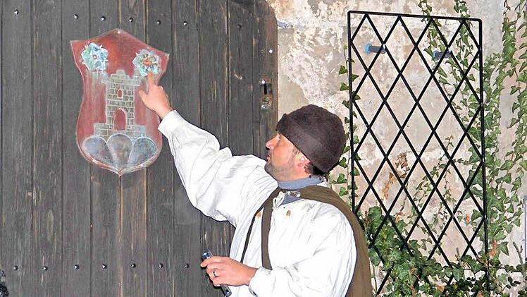 Thomas Baier führt als Türmer durch die Stadt. Foto: Mariell Dörrschmidt