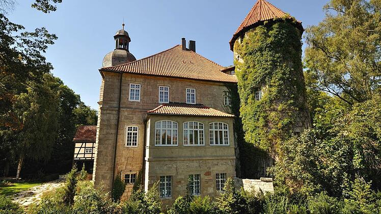 Das prachtvolle untere Schloss in Untersiemau.  Fotos: Harald Koch