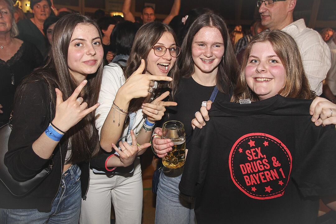 Klasse Stimmung in der Frankenhalle.