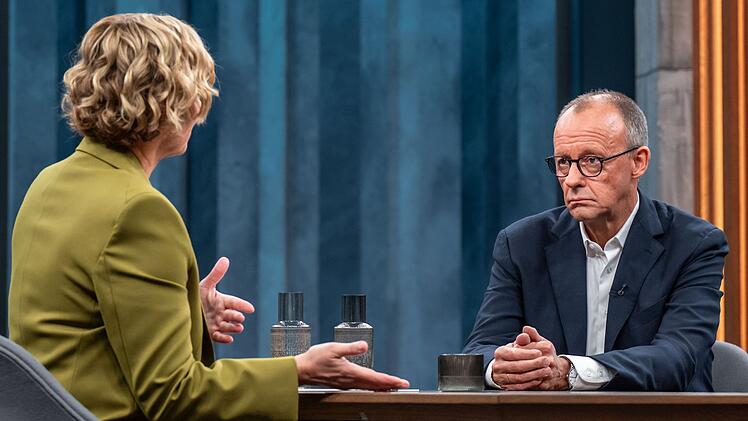 Friedrich Merz äußerte sich bei "Caren Miosga" zu einer Vielzahl an Themen - zwischendurch wurde es emotional.
