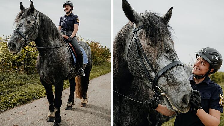 Fr&auml;nkische Polizei stellt "neuen Kollegen" Urmel vor - er wiegt  900 Kilo