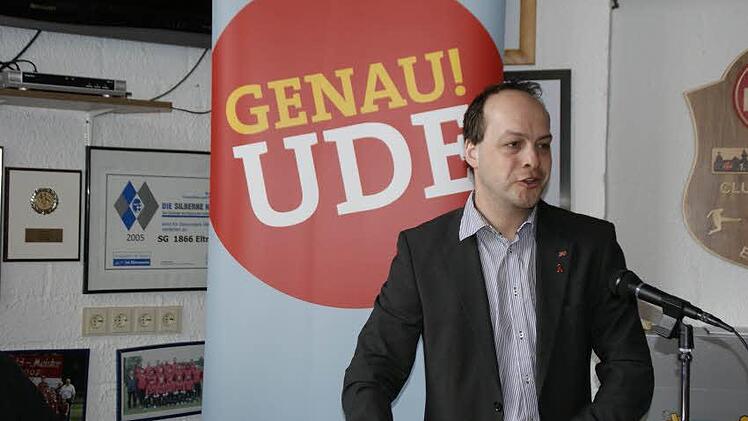 Als Landtagskandidat der SPD stellte sich in Eltmann Matthias Kihn aus Mellrichstadt vor. Der 31-Jährige ist Mittelschullehrer und Kreisvorsitzender der SPD in Rhön-Grabfeld.