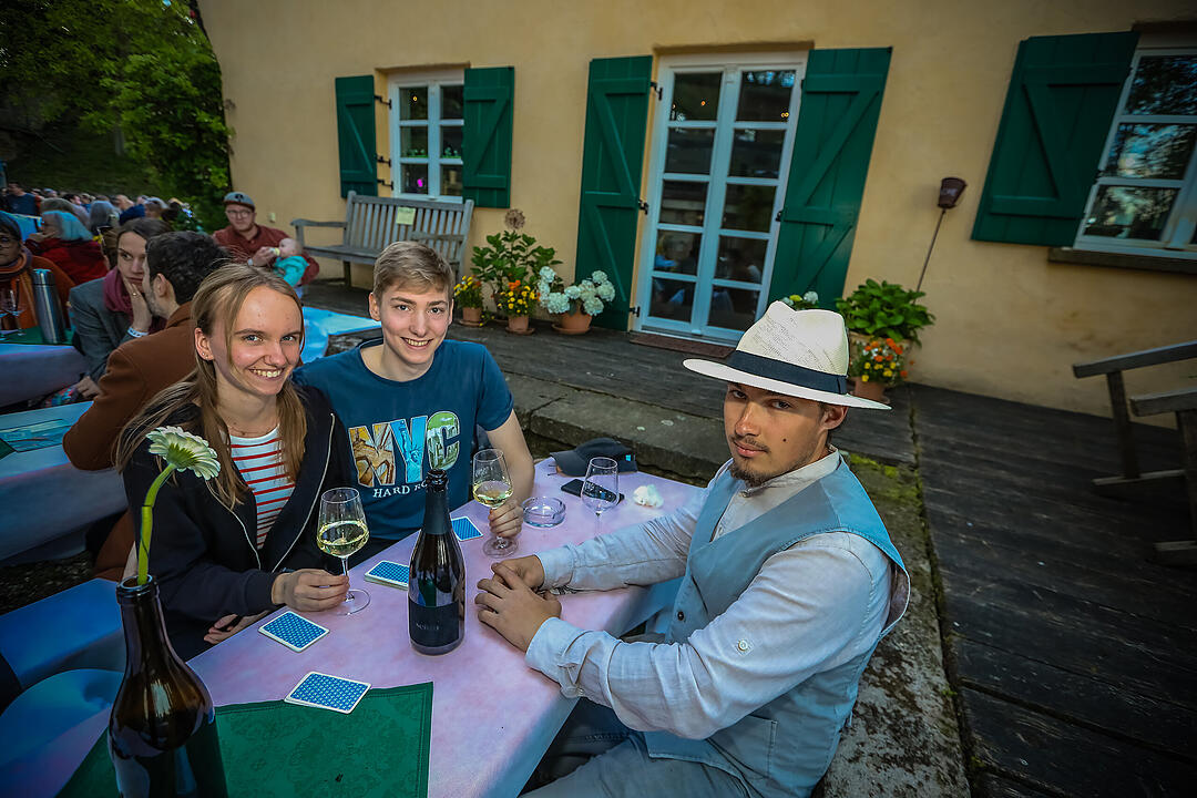 Bei diesem Weinfest gibt es keinen Alkohol.