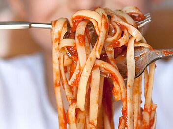 Zu wenig Meeresfr&uuml;chte in der Pasta? Geht gar nicht, dachte sich ein Mann aus Coburg und machte in der Pizzeria eine Szene. Symbolfoto: dpa