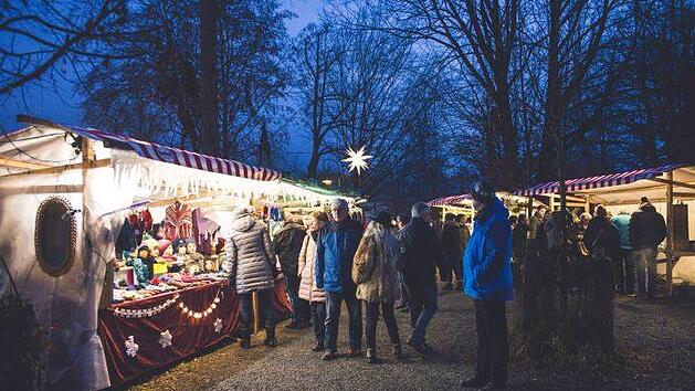 Der Mitwitzer Weihnachtsmarkt findet immer in einem außergewöhnlichen Ambiente statt. Foto: Archiv