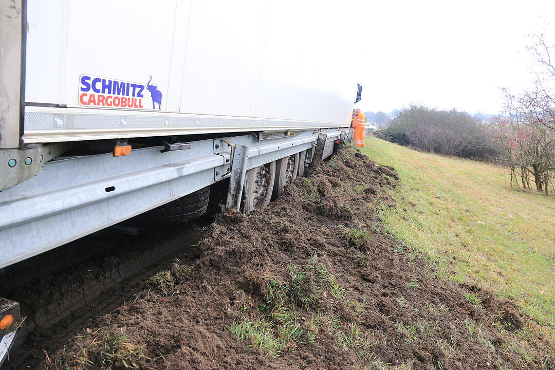 Lkw-Tragödie gerade noch verhindert