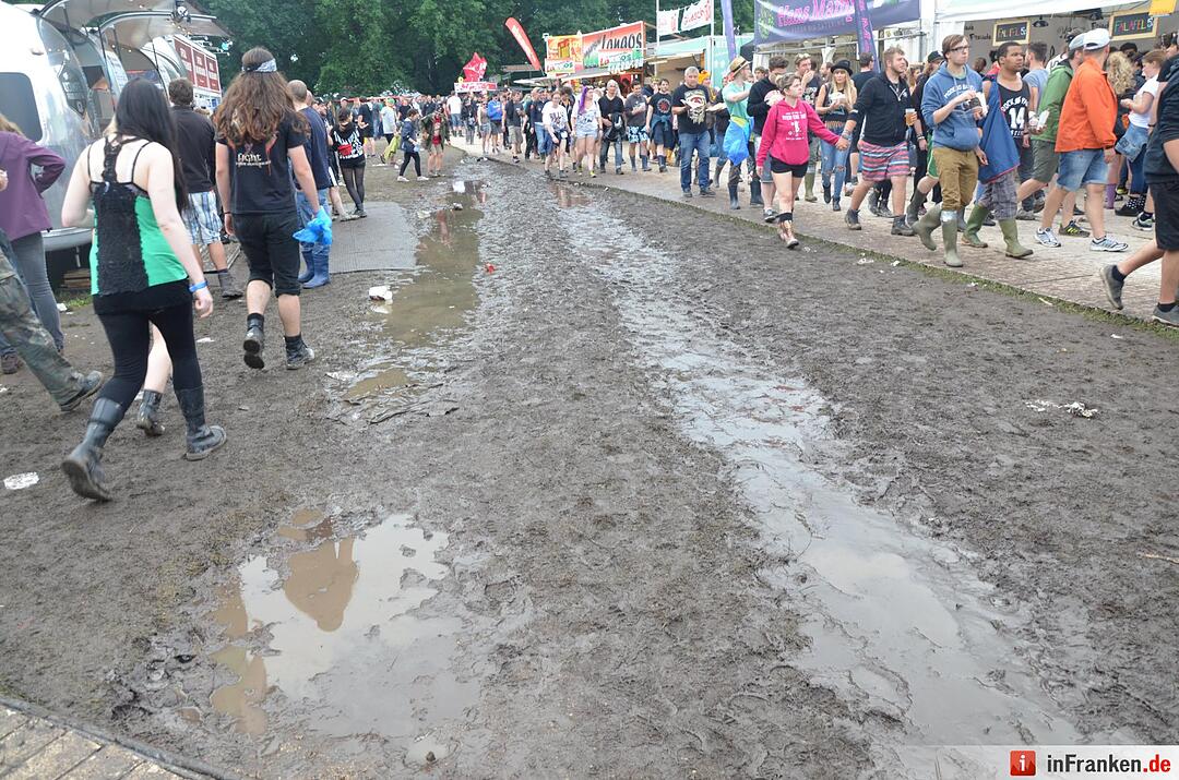 Rock im Park 2016 - Stimmung am Sonntagnachmittag