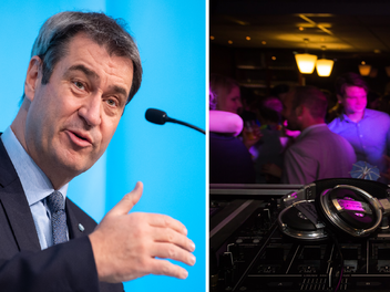 Bamberg: Clubs müssen ihre Türen wieder schließen, verkündete Markus Söder