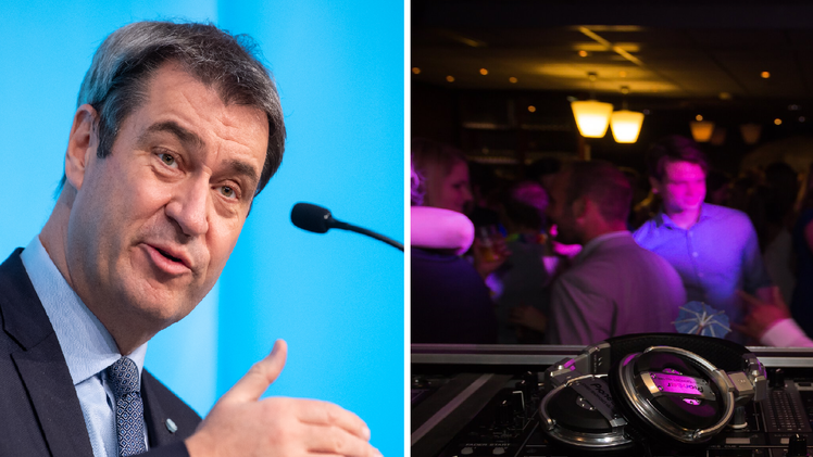 Bamberg: Clubs müssen ihre Türen wieder schließen, verkündete Markus Söder
