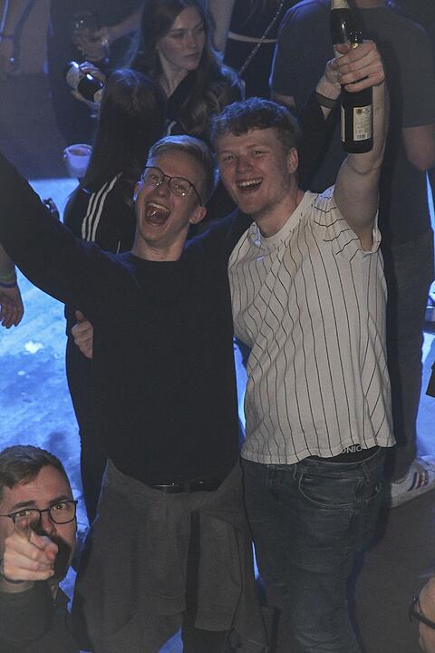 Es spielte die Band "Stoapfälzer-Spitzbuam".