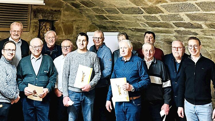 Ehrungen standen bei der Sebastiani-Bruderschaft in Forchheim an.