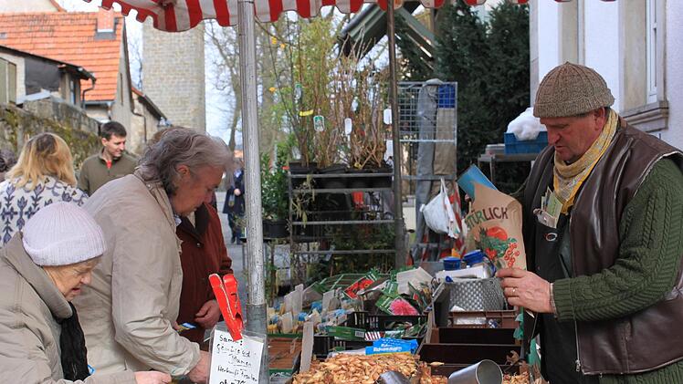 Steckzwiebeln Pfundweise und verschiedene Sorten ganz nach Bedarf sind immer wieder ein Renner.