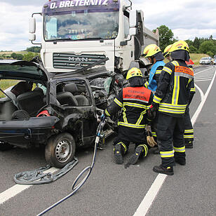Tödlicher Unfall bei Neustadt bei Coburg