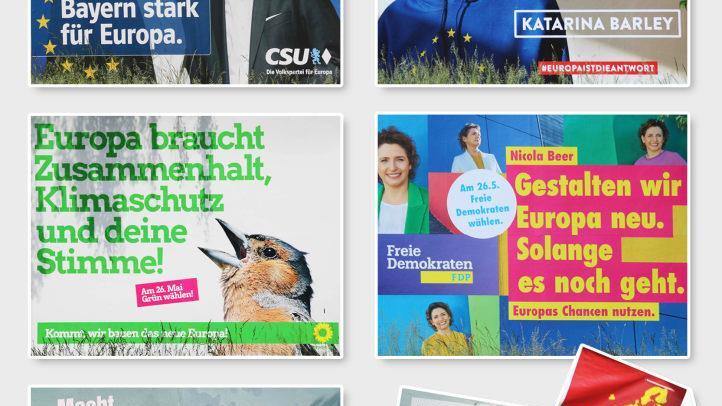 Die Wahlplakate der Parteien im Landkreis werden ab heute langsam verschwinden. Fotos: Alexander Hartmann