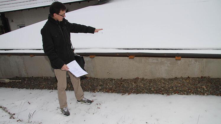Laut Architekt Stefan Moncken soll der bestehende Baukörperum einiges angehoben werden.