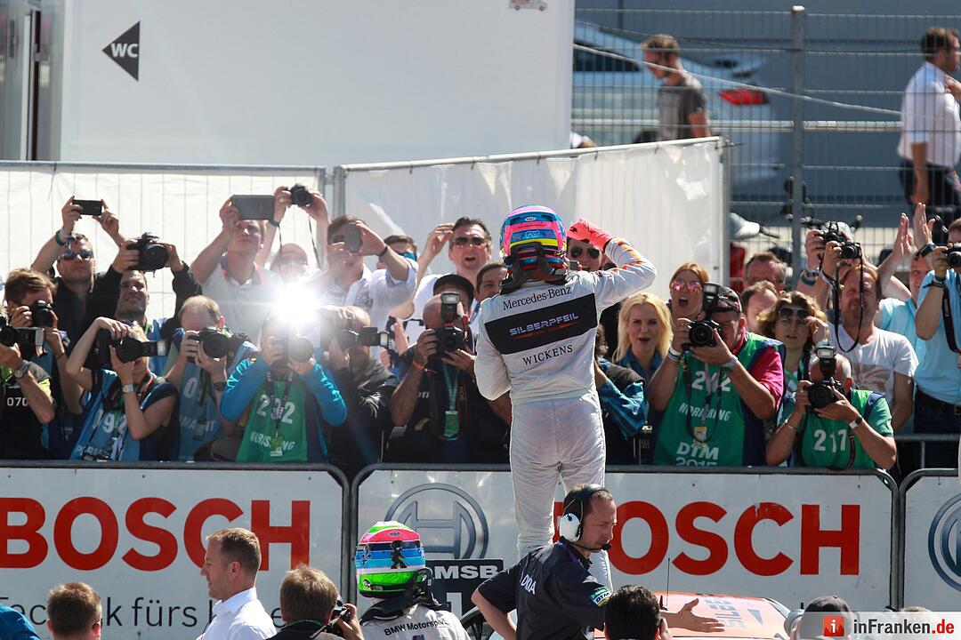 DTM Raceweekend auf dem Norisring - Robert Wickens gewinnt 6. DTM-Saisonlauf