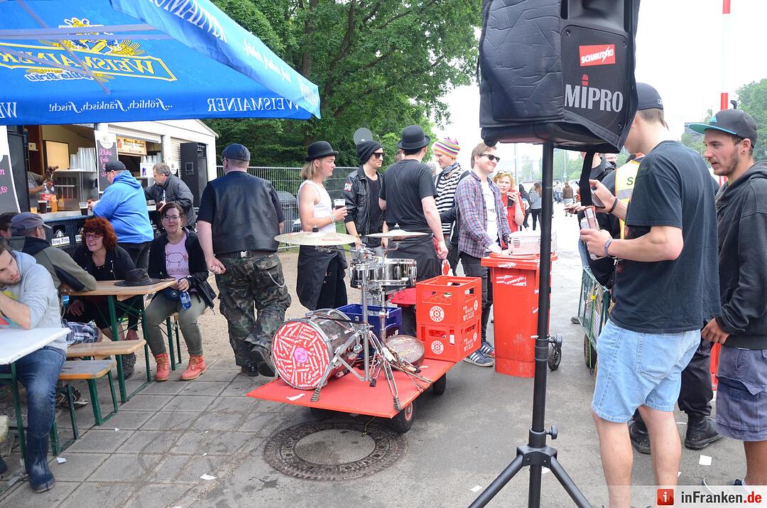 Rock im Park 2016: Besuch auf dem Zeltplatz