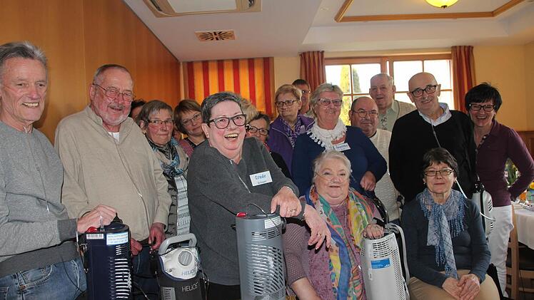 Gut gelaunt beim Zehnjährigen: Die Mitglieder von "Luftikus". Foto: Heike Beudert