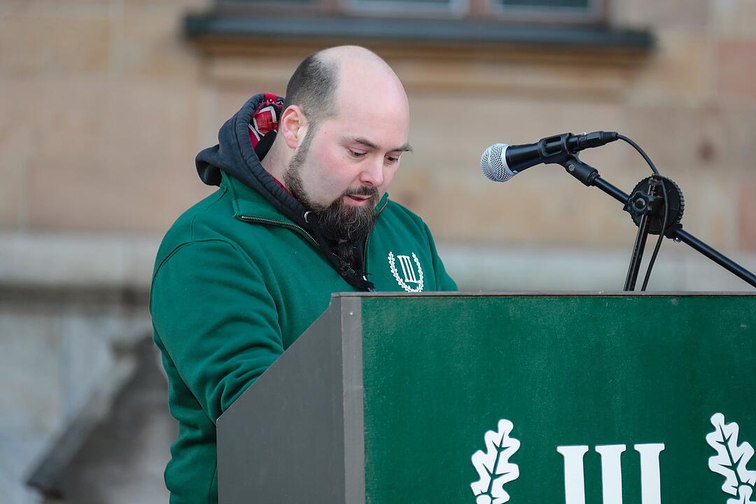 Fest der Demokratie, III. Weg und Anti-Nazi-Demonstrationen in Bamberg