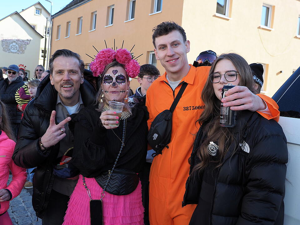 Buntes Faschingstreiben in Unterfranken!