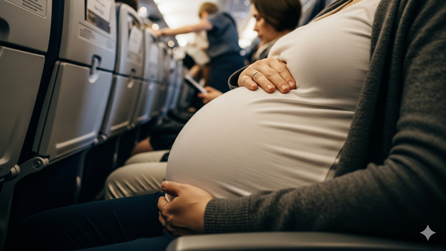 Schwanger und in den Urlaub fliegen?