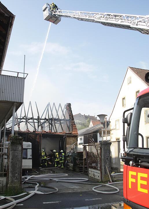 Brand in Obernbreit