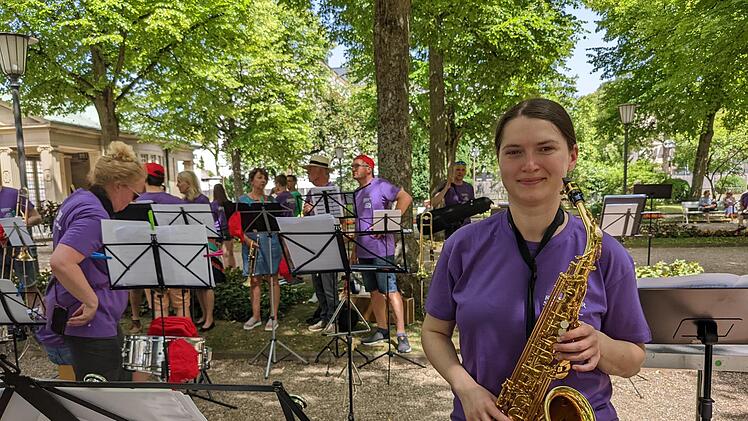 Jennifer Diener, Oberthulba: "Jeder der hier nicht dabei ist, verpasst was." Foto: Ellen Mützel