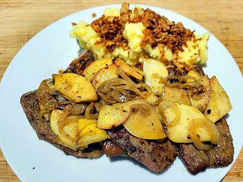 Kalbsleber Berliner Art