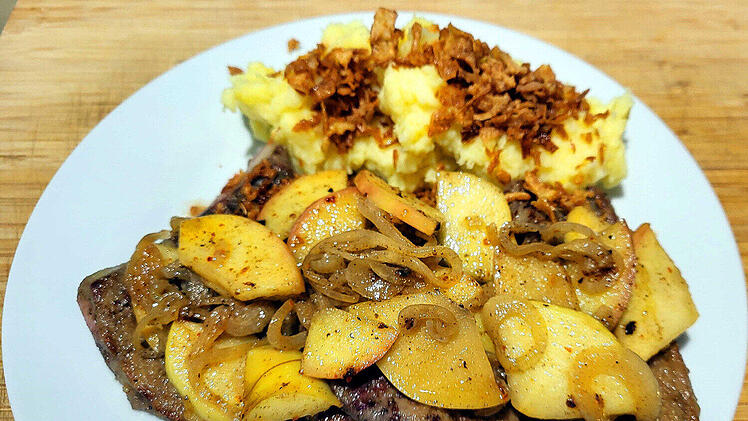 Kalbsleber Berliner Art