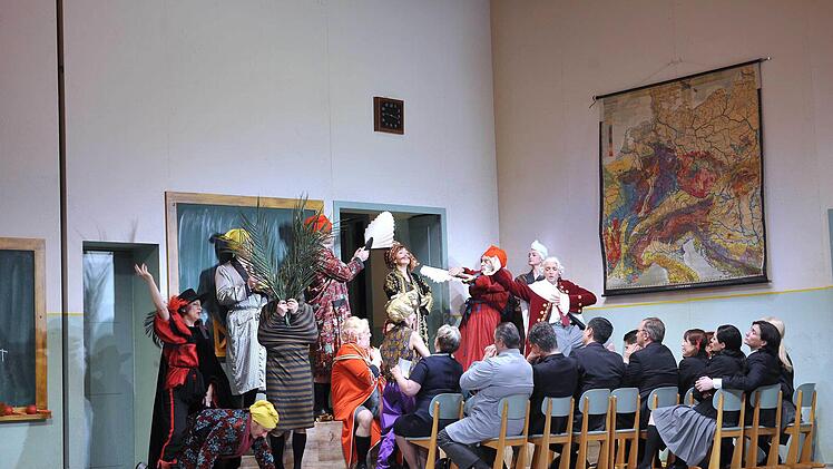 Mozarts "Entführung aus dem Serail als Neuinszenierung am Landestheater Coburg.Foto: Andrea Kremper