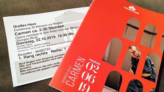 Als GMD-Bewerber dirigierte Moritz Gnann eine Auff&uuml;hrung von Bizets Oper "Carmen" am Landestheater Coburg.Foto: Jochen Berger