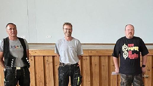 Thomas Wehner, Sascha Eckert und  Benjamin Kirchner Foto: Julian Wolf