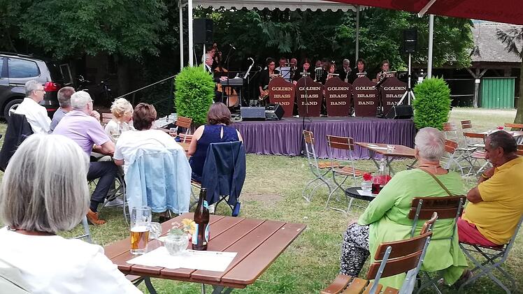: In der langen Museumsnacht am Samstag sorgte die Golden Brass Band aus Bad Kissingen für gute Stimmung.
