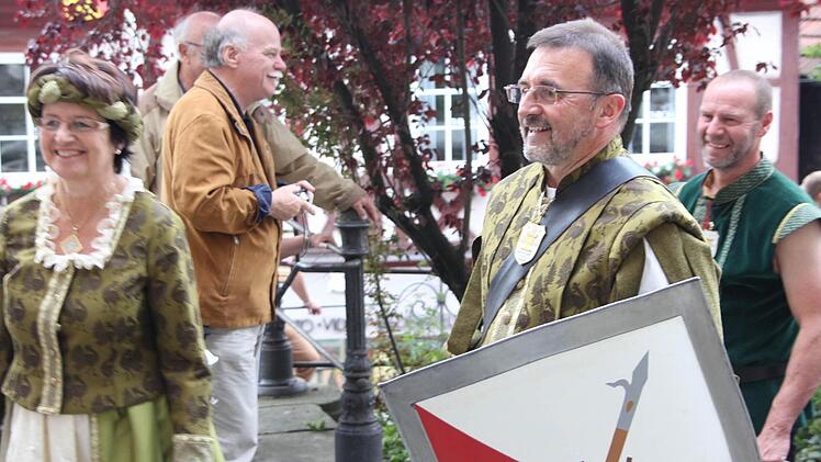 Historischer Festzug durch Kronach. Foto: Marco Meißner