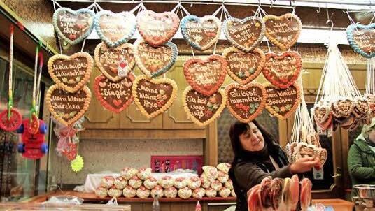 Lebkuchen-Herzen sind ein klassischer Renner