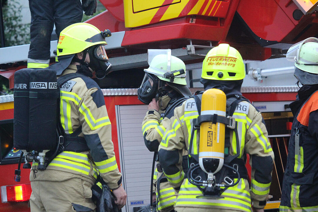 Scheunenbrand im Landkreis Bayreuth
