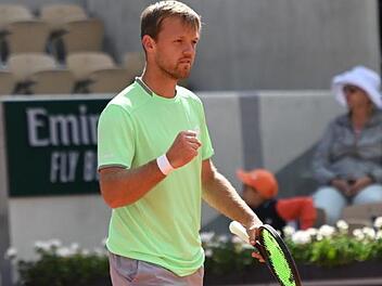 Kevin Krawietz hatte mit seinem Doppelpartner Andreas Mies in seinem Erstrundenmatch in Paris keinerlei Mühe.  Foto: Archiv