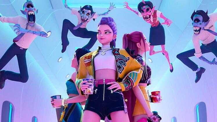 Der erfolgreichste Netflix-Film aller Zeiten: "KPop Demon Hunters" toppt weltweit die Charts des Streamingdienstes.