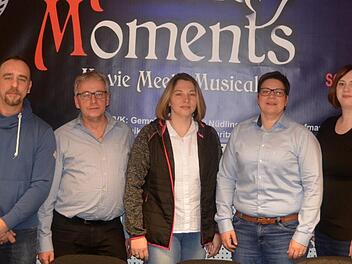 Die Nüdlinger Musikanten haben den Vorstand gewählt: (von links) Peter Tischler, Michael Grom, Carolin Hanft, Anke Stollberger und Susanna Stollberger. Foto: Arthur Stollberger