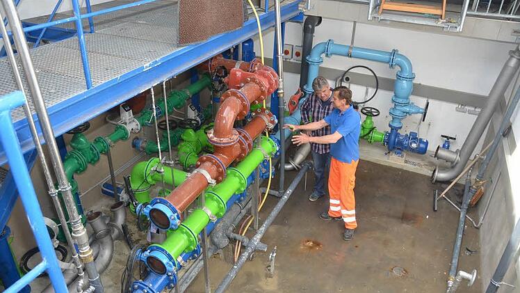 In Kürze dürfte das Wasserwerk wieder voll einsatzfähig sein. Foto: eh